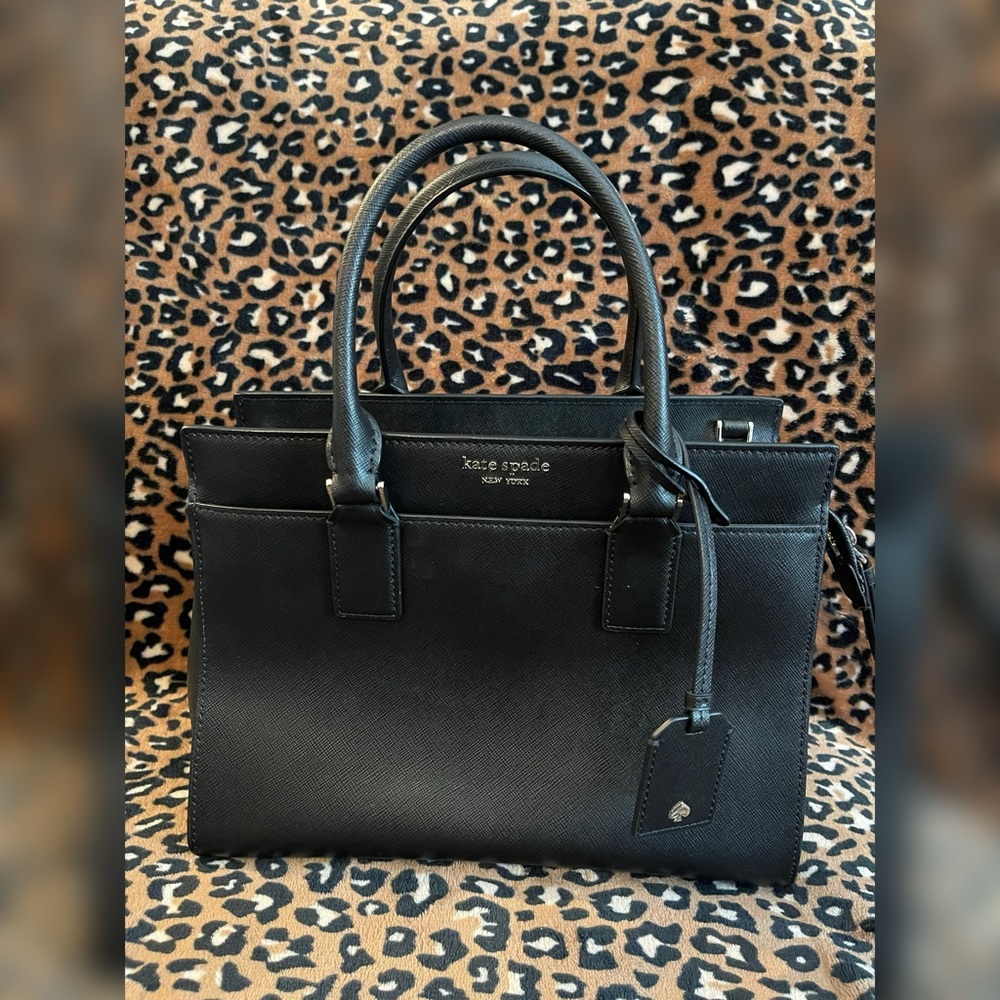 Authentic Black Kate Spade small satchel